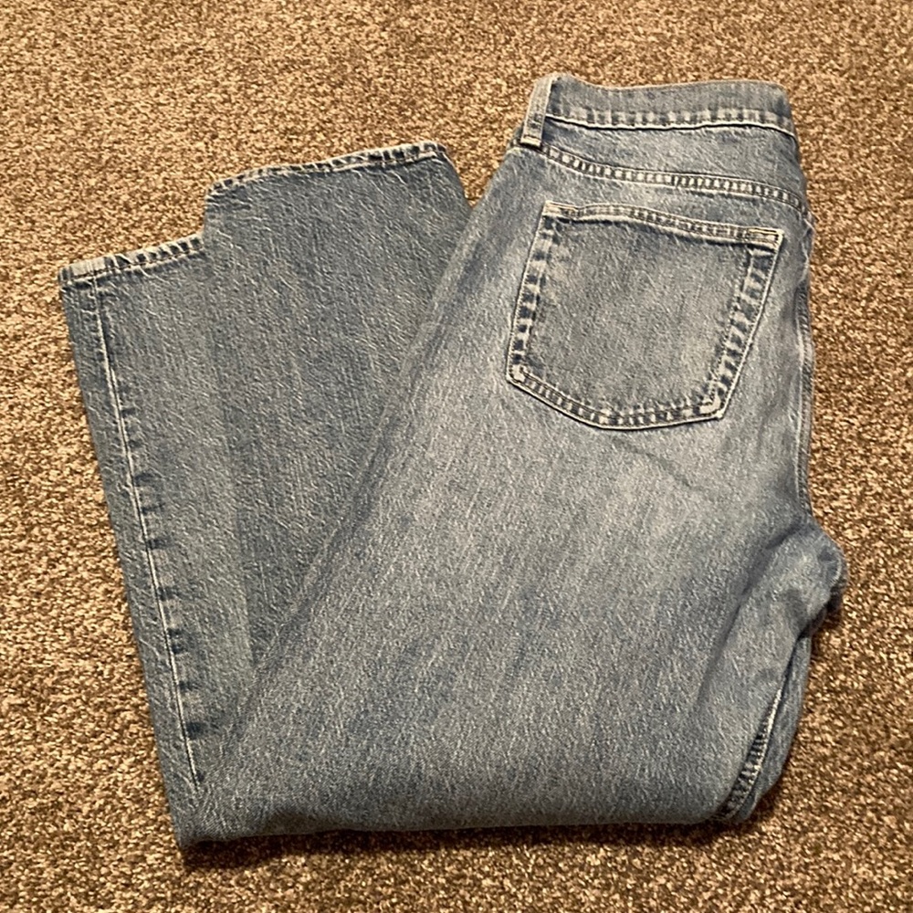 GAP Light Blue Button-Fly Jeans